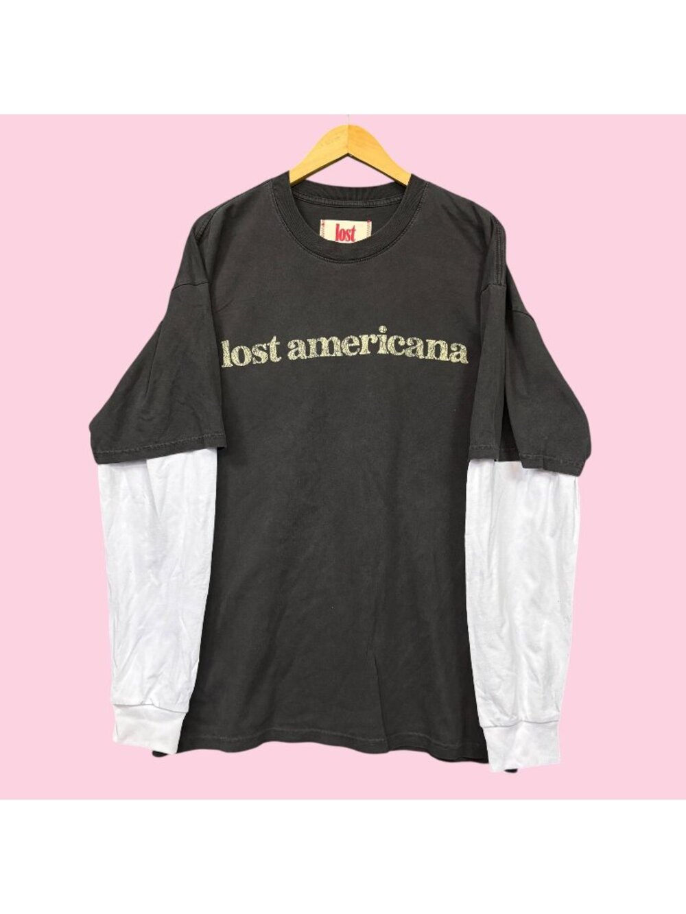 Machine Gun Kelly Lost Americana Album Layered LS Tee XL